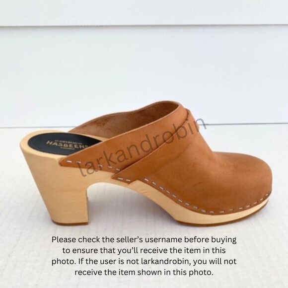 NEW Swedish Hasbeens Classic Clog Nature 40 - Picture 5 of 16